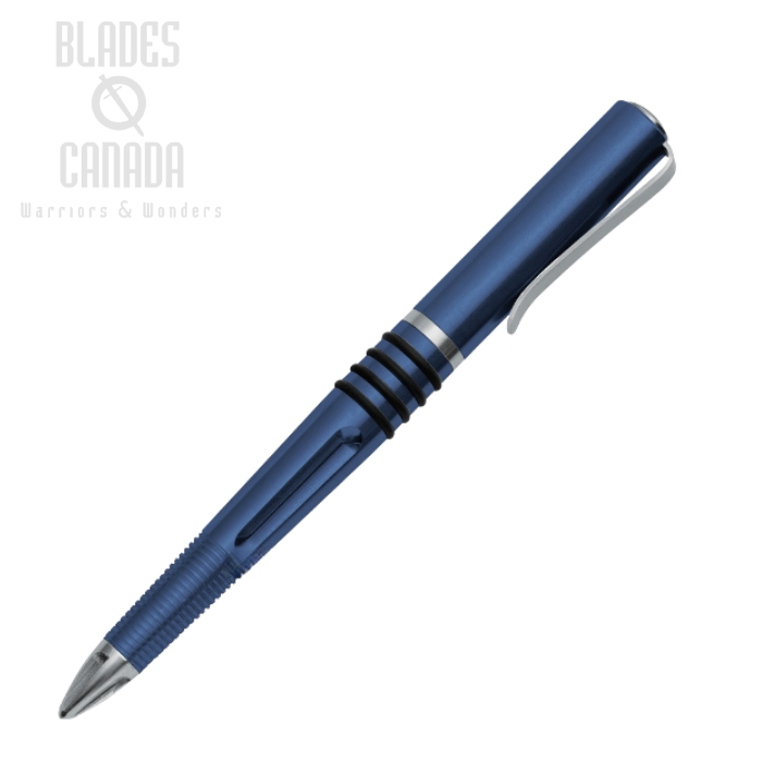 Fox Italy FKMD Tactical Pen, Aluminum Blue, MTD/2BL (image for) Fox Italy FKMD Tactical Pen, Aluminum Blue, MTD/2BL