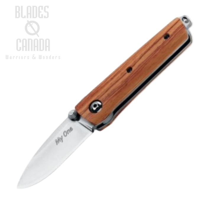 Fox Italy My One Tulip Folding Knife, N690, Tulip Wood, 279TU (image for) Fox Italy My One Tulip Folding Knife, N690, Tulip Wood, 279TU