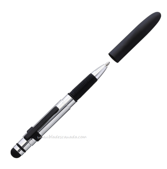 Fisher Space Bullet Pen, Chrome/Black, FP960099