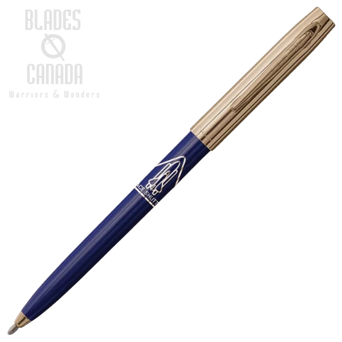 Fisher Space Pen Cap-O-Matic Space Pen, Blue/Gold Cap, S294G-BL (image for) Fisher Space Pen Cap-O-Matic Space Pen, Blue/Gold Cap, S294G-BL
