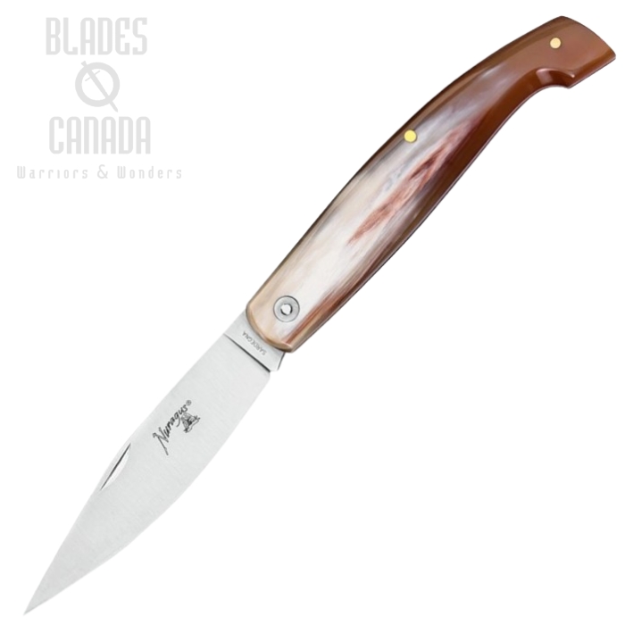 Fox Italy Nuragus Slipjoint Folding Knife, 420C, Cattle Horn, 564/27 (image for) Fox Italy Nuragus Slipjoint Folding Knife, 420C, Cattle Horn, 564/27
