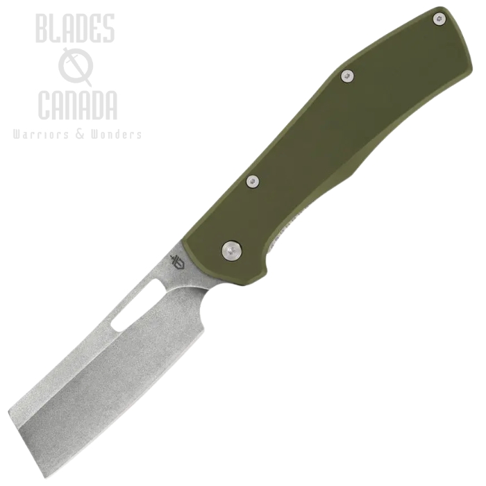 Gerber Flatiron Framelock Folding Knife, Stainless SW, Aluminum Green, G3765 (image for) Gerber Flatiron Framelock Folding Knife, Stainless SW, Aluminum Green, G3765