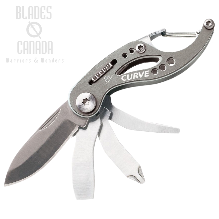 Gerber Curve Mini Tool, Aluminum Gray, G0206