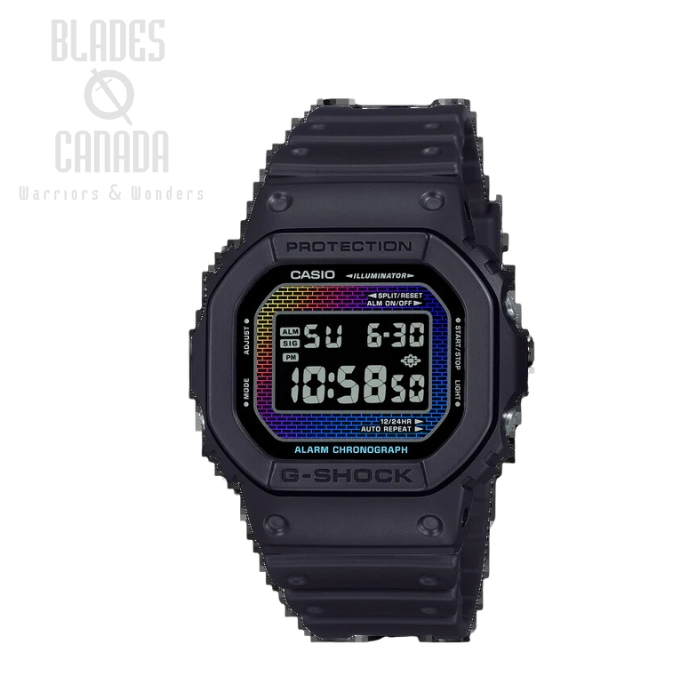 G-Shock DW5600RW-1 Watch, Black