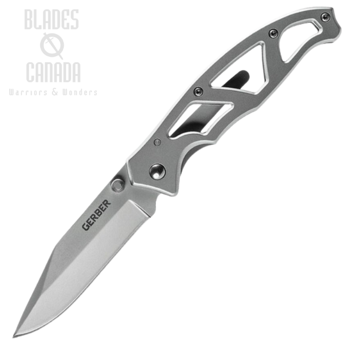 Gerber Paraframe Framelock Folding Knife, Carbon Satin, G48444