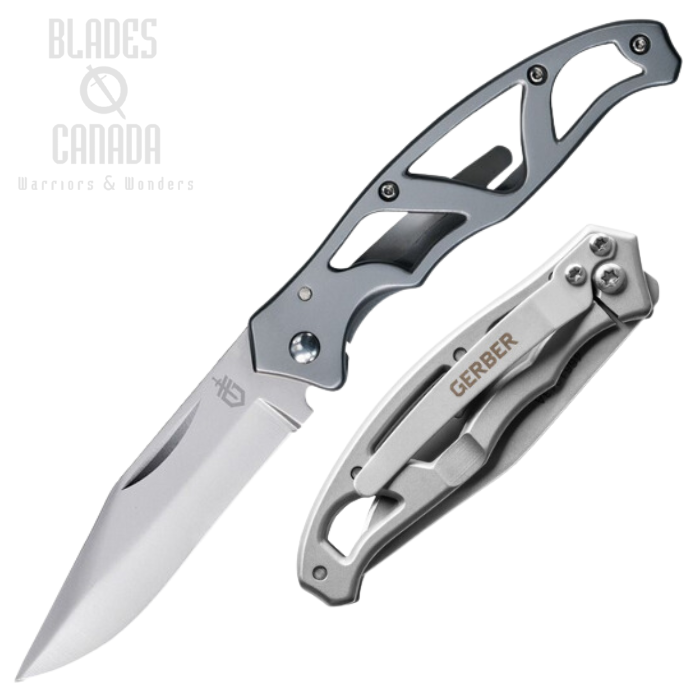 Gerber Mini Paraframe Framelock Folding Knife, Carbon Satin, G48485