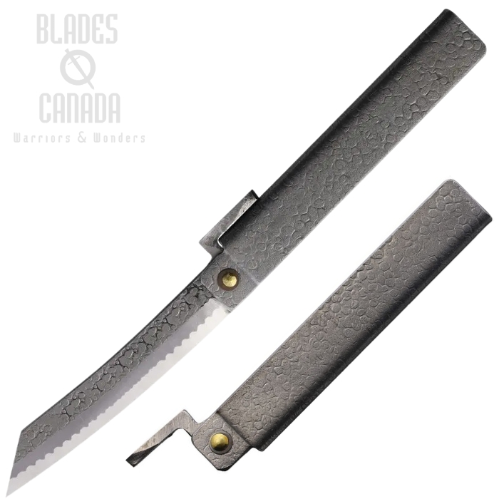 Higonokami Tsuchime Extra Large Folding Knife, VG-10, Folded Steel Handle, TM04 Higonokami Tsuchime Extra Large Folding Knife, VG-10, Folded Steel Handle, TM04