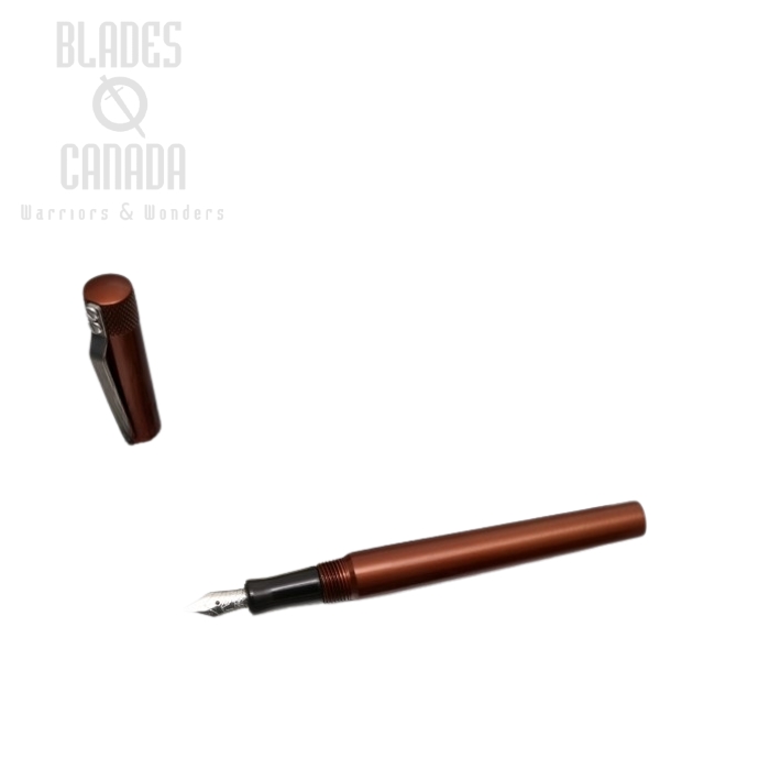 Karas Kustoms Fountain K Aluminum - Brown Body/Black Grip (image for) Karas Kustoms Fountain K Aluminum - Brown Body/Black Grip