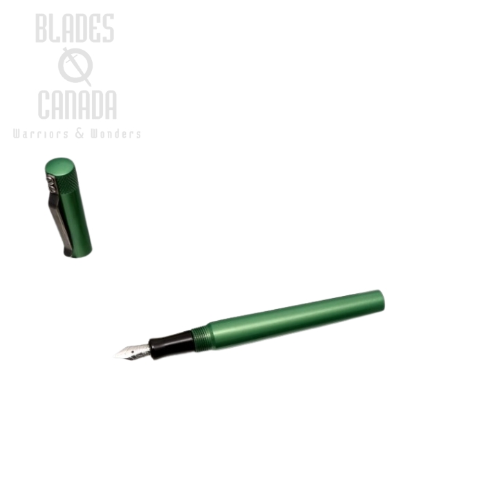 Karas Kustoms Fountain K Aluminum - Green Body/Black Grip (image for) Karas Kustoms Fountain K Aluminum - Green Body/Black Grip