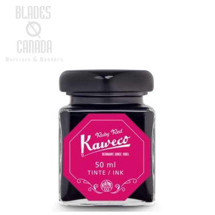 Kaweco Ink Bottle 50ml - Ruby Red (image for) Kaweco Ink Bottle 50ml - Ruby Red