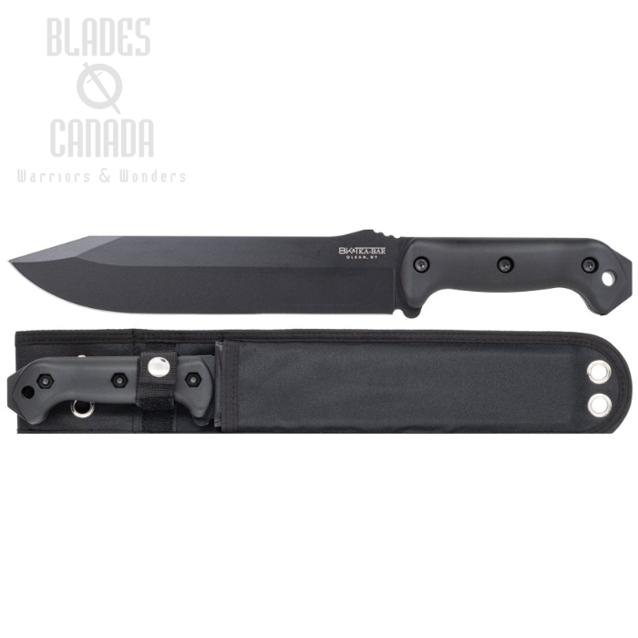 Ka-Bar Becker Combat Bowie Fixed Blade Knife, 1095 Cro-Van, Cordura Sheath, BK9 (image for) Ka-Bar Becker Combat Bowie Fixed Blade Knife, 1095 Cro-Van, Cordura Sheath, BK9