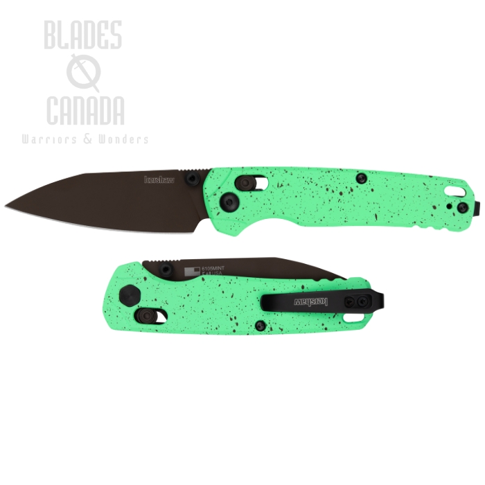 Kershaw Bel Air DuraLock Folding Knife, Limited Edition, MagnaCut Bronze Cerakote, Aluminum Mint, 6105MINT Kershaw Bel Air DuraLock Folding Knife, Limited Edition, MagnaCut Bronze Cerakote, Aluminum Mint, 6105MINT