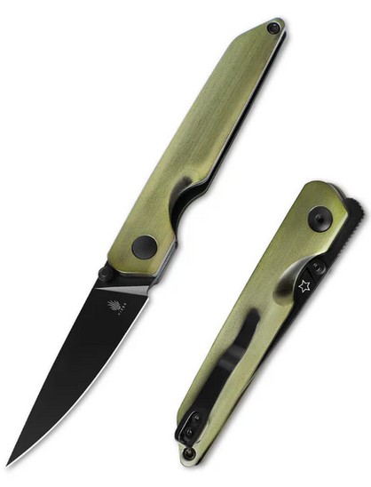 Kizer Shot Folding Knife, 154CM, Aluminum Handle, KIV3677C2