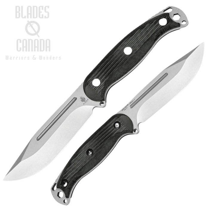 Kizer Ursa Major Fixed Blade Knife, AEB-L Satin, Micarta Black, Kydex Sheath, KI1082A3 Kizer Ursa Major Fixed Blade Knife, AEB-L Satin, Micarta Black, Kydex Sheath, KI1082A3