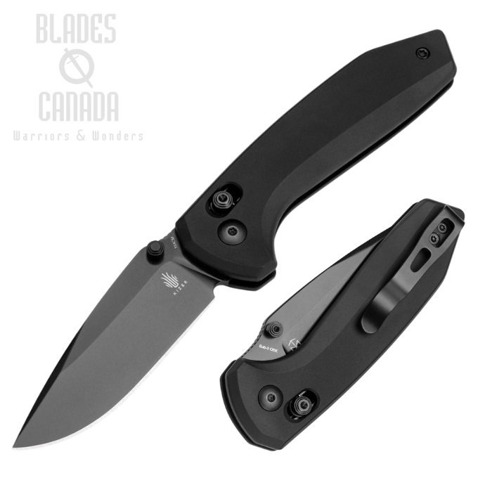 Kizer Sub-3 Folding knife, 154CM Black, Aluminum Black, V3650C1