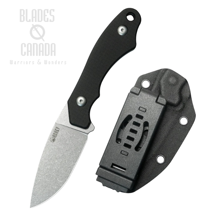 Kubey TLB I Fixed Blade Knife, 14C28N Steel, G10 Black, Kydex Sheath, KU467A Kubey TLB I Fixed Blade Knife, 14C28N Steel, G10 Black, Kydex Sheath, KU467A