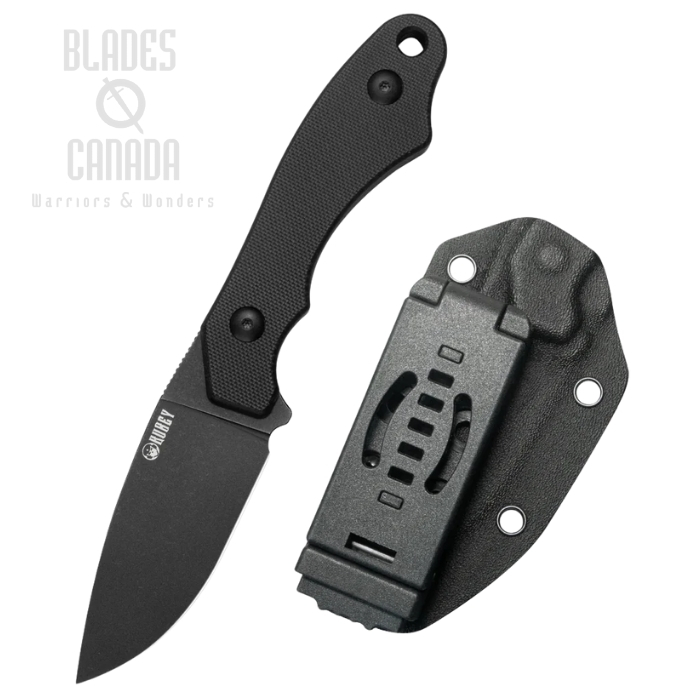 Kubey TLB I Fixed Blade Knife, 14C28N Blackwash, G10 Black, Kydex Sheath, KU467B Kubey TLB I Fixed Blade Knife, 14C28N Blackwash, G10 Black, Kydex Sheath, KU467B