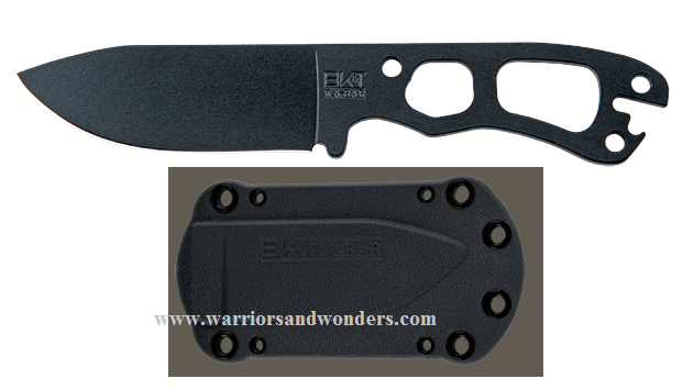 Ka-Bar Becker Necker Fixed Blade Neck Knife, 1095 Cro-Van, Kydex Sheath, BK11