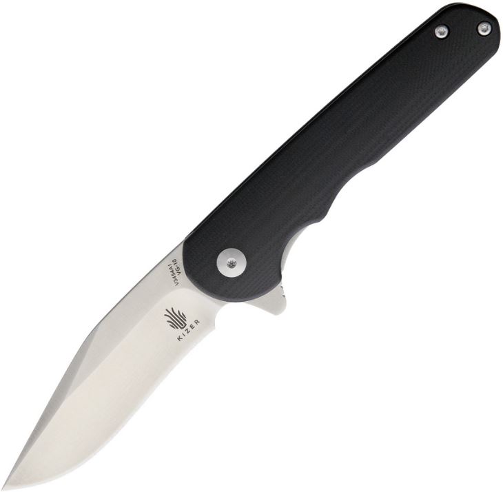 Kizer Vanguard V3454A1 Flashbang VG10 Folding Knife, G10 Handle