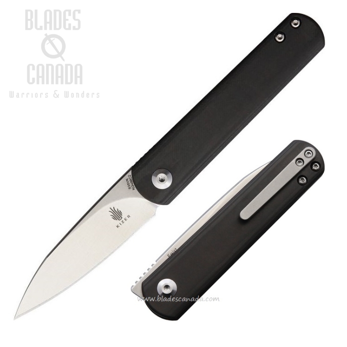 Kizer Cutlery Feist Folding Knife, S35VN, Carbon Fiber, 3499C2 Kizer Cutlery Feist Folding Knife, S35VN, Carbon Fiber, 3499C2