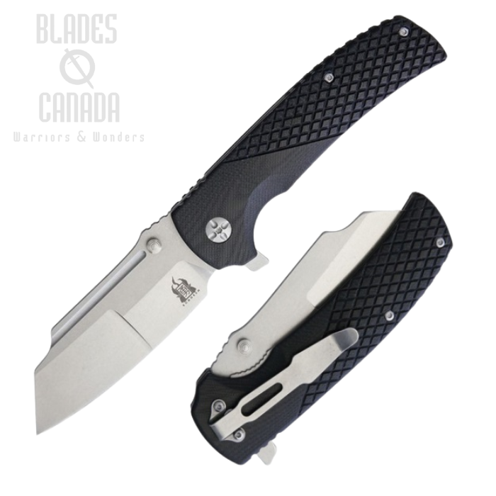 Komoran KO022 Flipper Folding Knife, Stainless, G10, KO022 (image for) Komoran KO022 Flipper Folding Knife, Stainless, G10, KO022