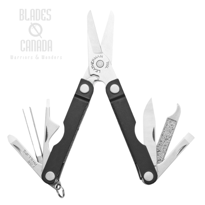 Leatherman Micra Multitool, Jet Black, 833179 (image for) Leatherman Micra Multitool, Jet Black, 833179