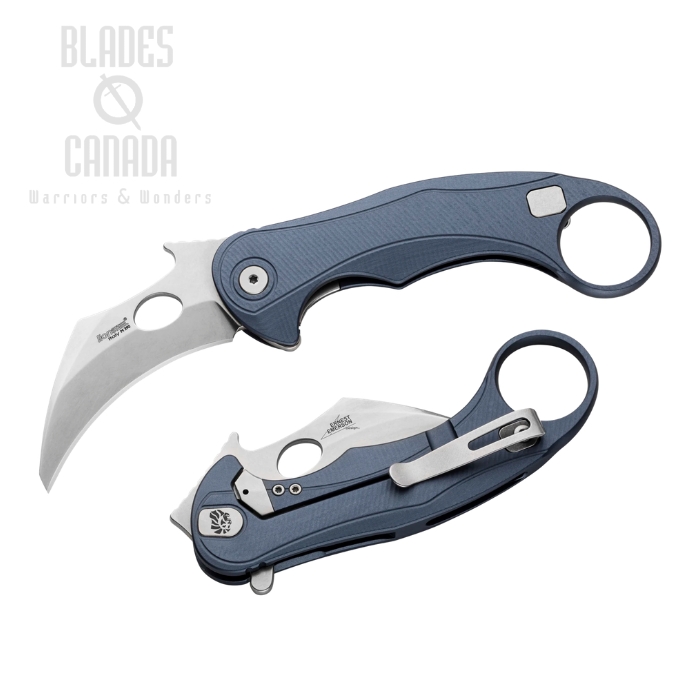 Lion Steel L.E.One Mid Flipper Frame Lock Knife, M390 Stonewash, Aluminum Ice Blue, LE2 A IS (image for) Lion Steel L.E.One Mid Flipper Frame Lock Knife, M390 Stonewash, Aluminum Ice Blue, LE2 A IS