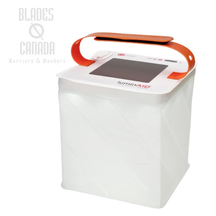 LuminAID Max 2-in-1 Quick-Inflate Solar Lantern with Phone Charger, 0196-0150 (image for) LuminAID Max 2-in-1 Quick-Inflate Solar Lantern with Phone Charger, 0196-0150