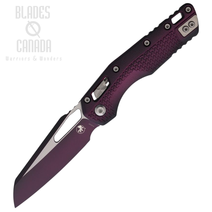 Microtech MSI Ram-Lok Folding Knife, M390MK Sangria, Tri-Grip Polymer Sangria, 210T-1PMFSR (image for) Microtech MSI Ram-Lok Folding Knife, M390MK Sangria, Tri-Grip Polymer Sangria, 210T-1PMFSR
