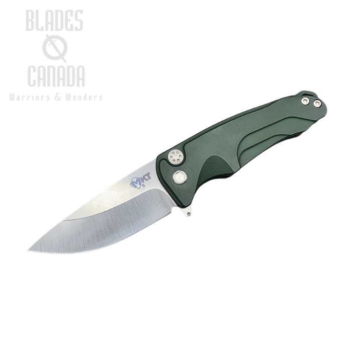 Medford Smooth Criminal Flipper Folding Knife, S35VN, Aluminum Green (image for) Medford Smooth Criminal Flipper Folding Knife, S35VN, Aluminum Green