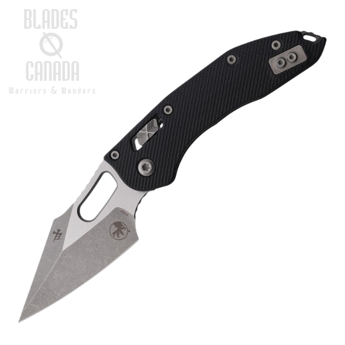 Microtech Stitch S/E Ram-Lok Folding Knife, M390 Apocalyptic, G10 Black, 169RL-10APFLGTBK