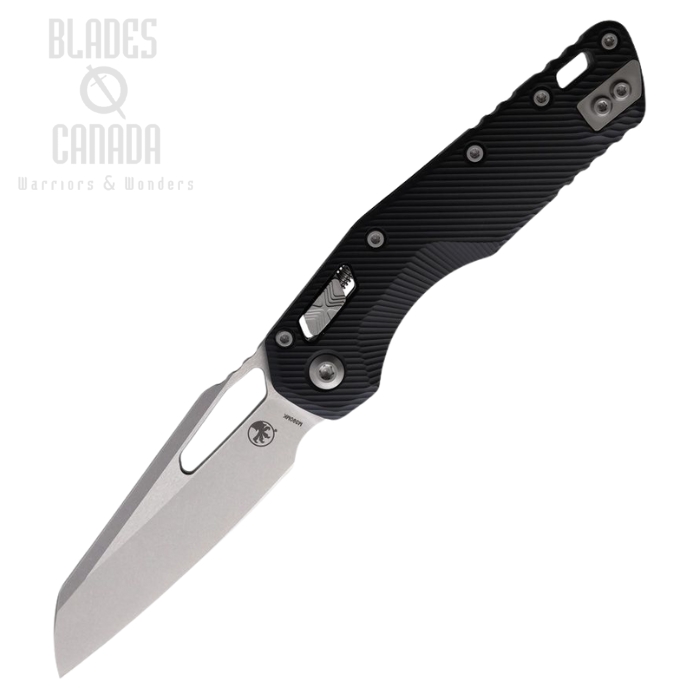 Microtech MSI Ram-Lok Folding Knife, M390MK SW, Aluminum Black, MCT21010FL