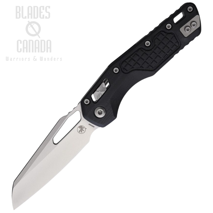 Microtech MSI Ram-Lok Folding Knife, M390MK SW, G10 Black Frag, MCT21010FRGTBK