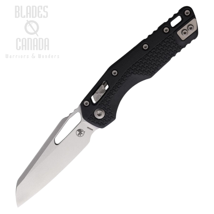 Microtech MSI Ram-Lok Folding Knife, M390MK SW, Tri Grip Black Handle, MCT210T10PMBK