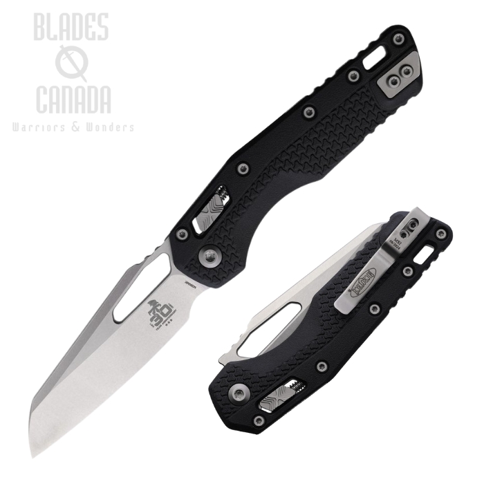 Microtech MSI S/E Ram-Lok Folding Knife, 30th Anniversary, M390MK SW, Tri-Grip Black, 210T-10PMBK30