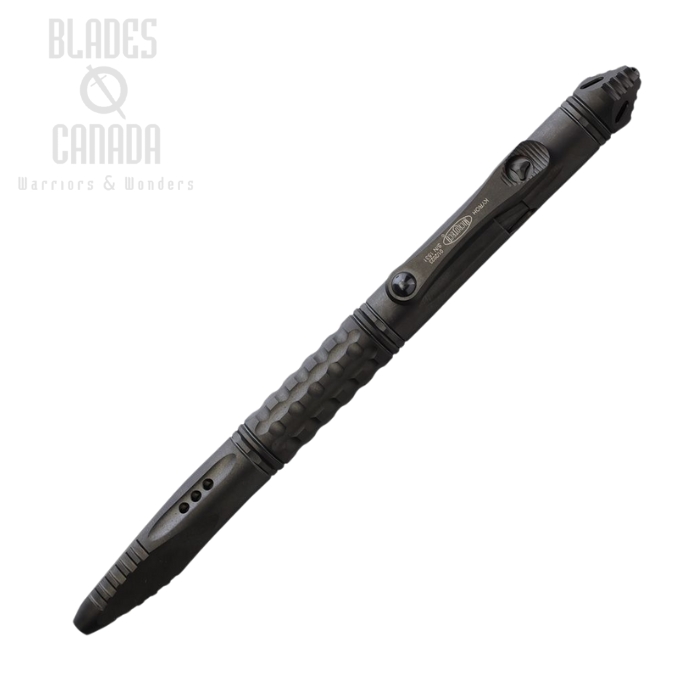 Microtech Kyroh Bolt Action Pen, Titanium Black, MCT403TIDLCTRI