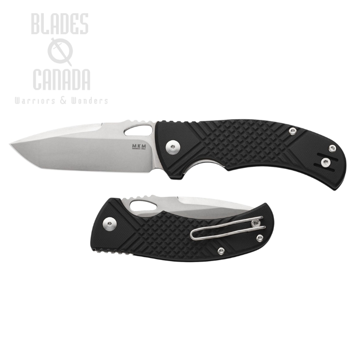 MKM Maniago Ciras Folding Knife, 14C28N Stonewash, G10 Black, MK CR-GBK (image for) MKM Maniago Ciras Folding Knife, 14C28N Stonewash, G10 Black, MK CR-GBK