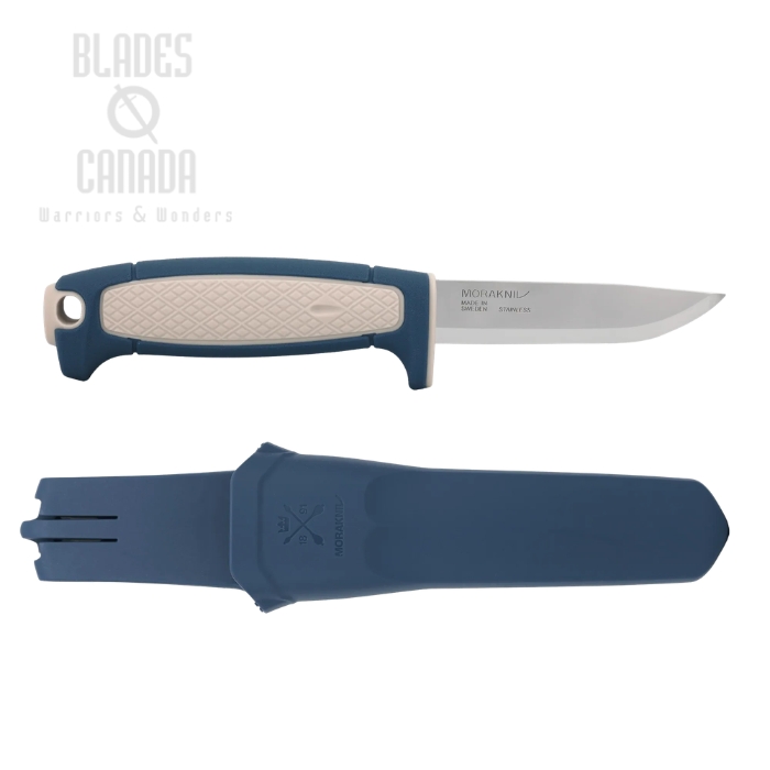 Morakniv Risberg Fixed Blade Knife, 12C27 Stainless, Polypropene Blueberries, Polypropene Sheath, M-14721 (image for) Morakniv Risberg Fixed Blade Knife, 12C27 Stainless, Polypropene Blueberries, Polypropene Sheath, M-14721
