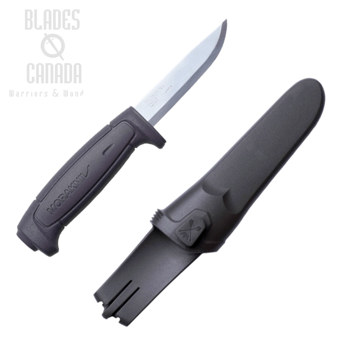 Morakniv Basic 511 Fixed Blade Knife, Carbon, Black, 12810