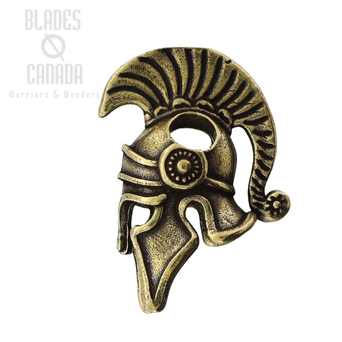 Coeburn Tool Spartan Helmet Bead, Brass, CTBIG092