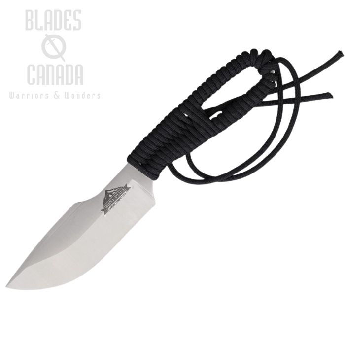 OKC Hunt Plus Skinner Fixed Blade Knife, Stainless Satin, Cord Wrapped Black, Nylon Sheath, ON9716BLK