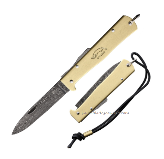 10701.RGR Folding knife OTTER Mercator series brass