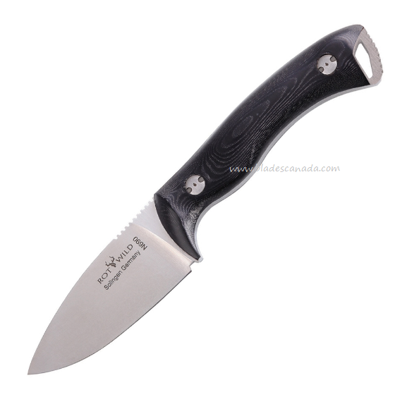 Otter Mercator Solingen K55 Black Cat Knife German, Carbon Steel, Army  Issue - KnifeCenter - L154