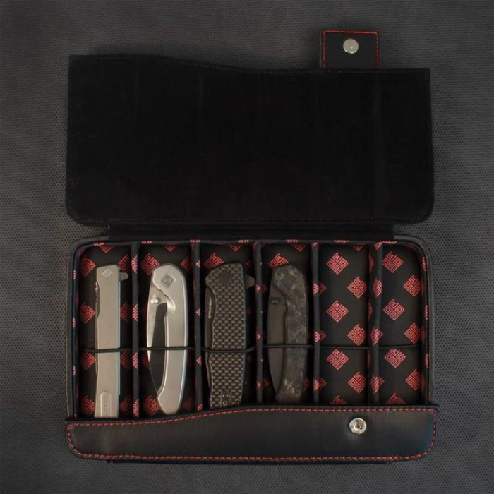 Ocaso Knife Storage Case, 6 Standard Knives, Leatherette, 88CSW