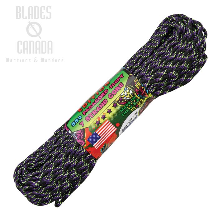 550 Paracord, 100Ft. - Undead