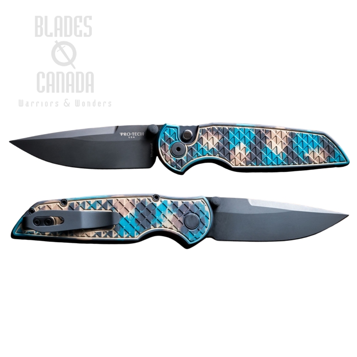 Pro-Tech TR-3 Integrity Button Lock Folding Knife, CPM MagnaCut Black, Aluminum Shipwreck, INT1106-SHIPWRECK (image for) Pro-Tech TR-3 Integrity Button Lock Folding Knife, CPM MagnaCut Black, Aluminum Shipwreck, INT1106-SHIPWRECK
