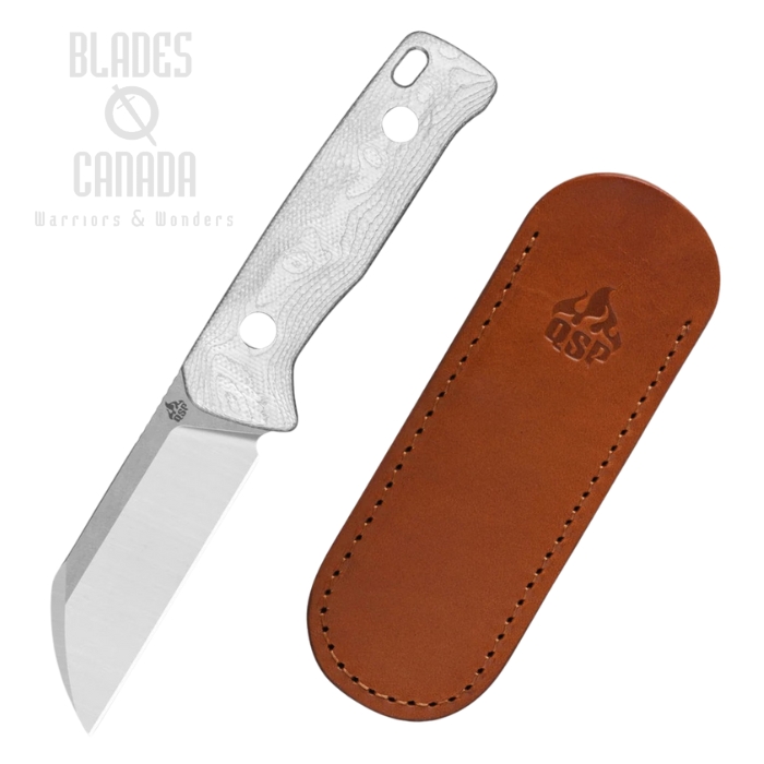 QSP Baby Penguin Fixed Blade Knife, 14C28N Steel, G10/Aluminum Foil, QS130BP-D1 QSP Baby Penguin Fixed Blade Knife, 14C28N Steel, G10/Aluminum Foil, QS130BP-D1