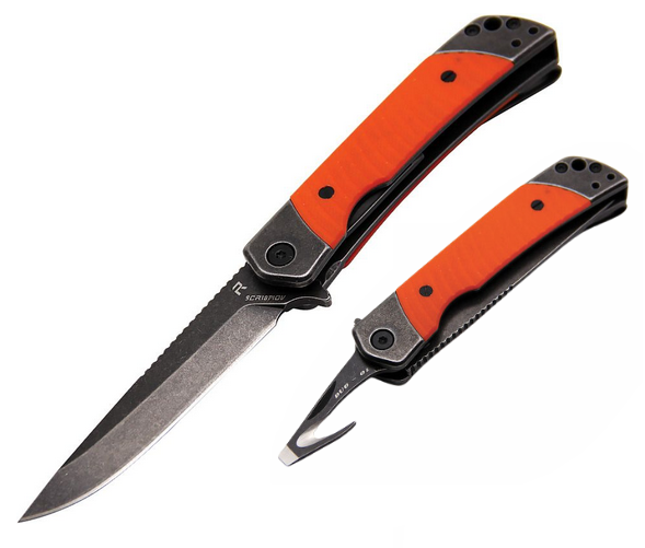 CRKT Snap-Lock Generation II Folding Knife, 420J2 Plain Edge