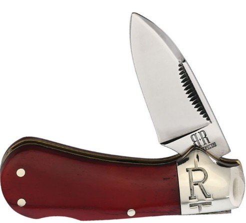 Rough Ryder Cub Lockback Folding Knife, Stainless, Bone Handle, RR2227