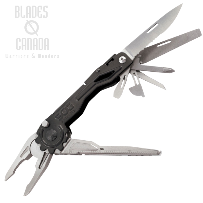 SOG SwitchPlier 2.0 Multitool, 12 Tools, SWP1001